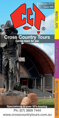 CARING MORE FOR YOU - Cross Country Tours
