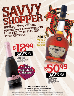 Check out our Savvy Shopper Flyer here