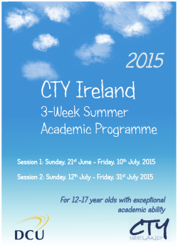 CTYI Summer Brochure OS 2015