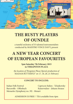 POSTER (pdf) - The Rusty Players of Oundle