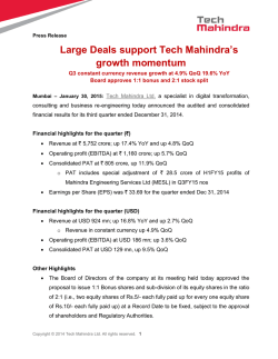 Mahindra Group - Tech Mahindra