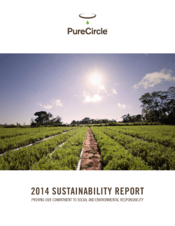Download our 2014 Sustainability Report