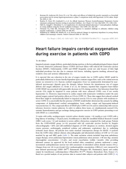 Heart Failure impairs Cerebral Oxygenation in pati