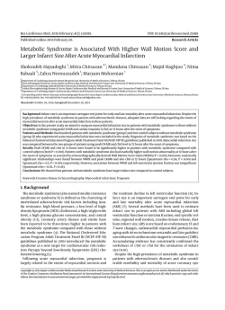 Full Text (PDF) - Research in Cardiovascular Medicine