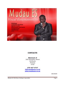 click here : MUDAUES MUSIC PROFILE