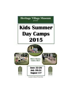Kids Summer Day Camps Day Camps 2015 2015