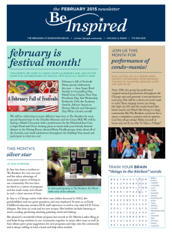 february is festival month!