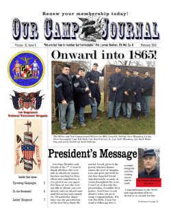 Extra! “Our Camp Journal”