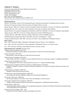 Full CV (PDF) - CEREO - Washington State University