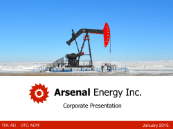 Download PDF - Arsenal Energy Inc.