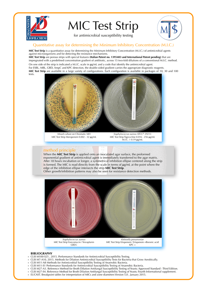 View the complete range of MIC Test Strip