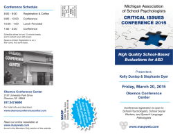 Download Brochure - Michigan Association of School Psychologists
