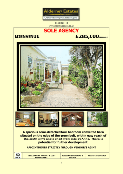 Download details - Alderney Estates Ltd