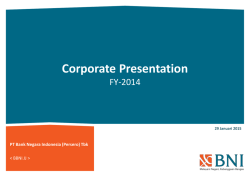 Analyst Meeting Financial Performance FY-2014