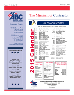 The Mississippi Contractor