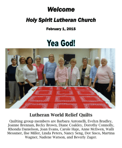 Bulletin - Holy Spirit Lutheran Church