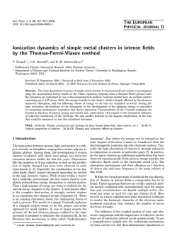 Ionization dynamics of simple metal clusters in intense fields by the