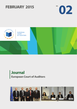 Journal 02/2015 - European Court of Auditors