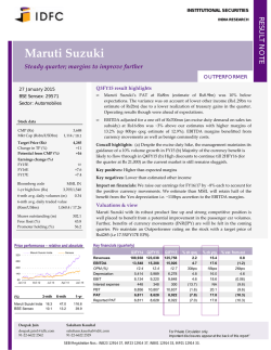 Maruti Suzuki - Business Standard