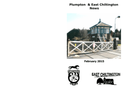 February - Plumpton and East Chiltington News