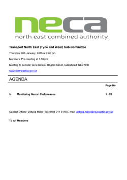 NECA Traport North East Tyne and Wear Sub