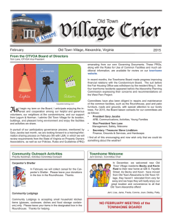 Village Crier - Old Town Village