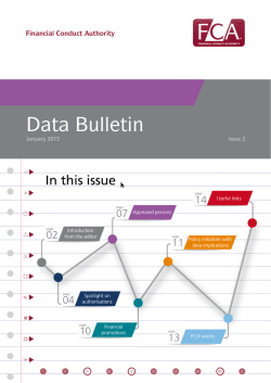 Data bulletin: Issue 2 (January 2015)
