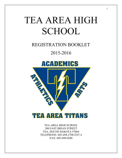 tea area high school course offerings