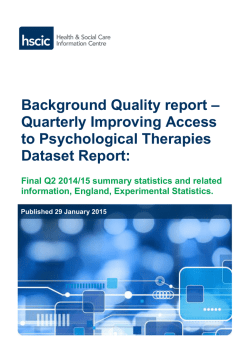 Final Q2 2014-15: Background data quality report []