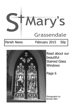 Parish News February 2015 50p Read about our beautiful Stained