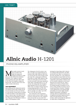 Allnic Audio H-1201