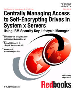 Centrally Managing Drive Encryption Keys for IBM