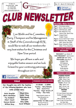 to download our latest newsletter