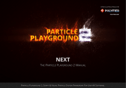 Particle Playground 2 - Manual (NEXT).pages