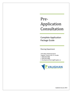 Pre-Application Consultation (PAC) Form