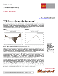 Will Greece Leave the Eurozone? (PDF)