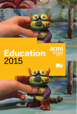 Download our Education Brochure 2015