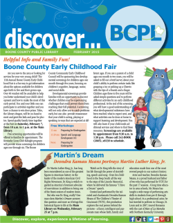 Discover BCPL - Boone County Public Library