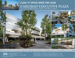 class “a” office space for lease carlsbad executive plaza