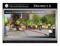 2015 district 4 construction program