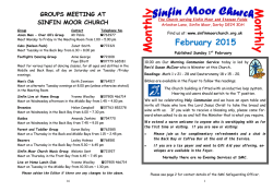 February Monthly - Sinfin Moor Church