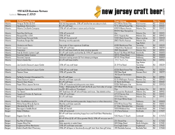 Updated January 30, 2015 - - 497 NJCB Business Partners