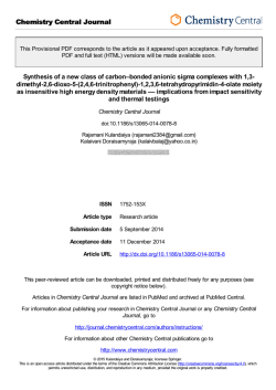 Provisional PDF - Chemistry Central Journal