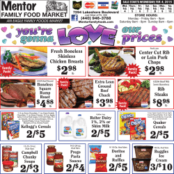 Weekly Ad - Mentor Family Foods