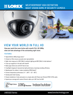 LND3152 Series IP Camera - English