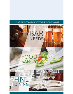 Download Entire Catalog - Hiawatha Chef, Bar and Janitorial Supply