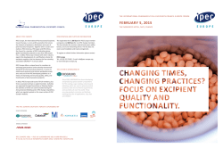 Programme - IPEC Europe