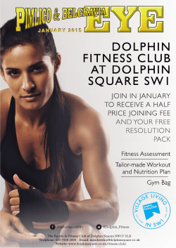 dolphin fitness club at dolphin square sw1