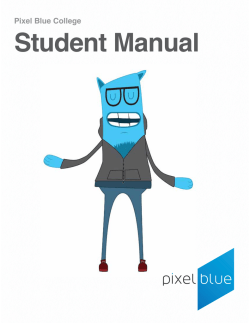 Pixel Blue Student Manual 2015