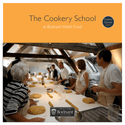 The Cookery School - Bodnant Welsh Food